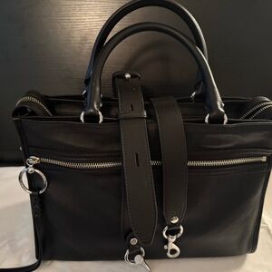 Rebecca Minkoff Black Leather Satchel